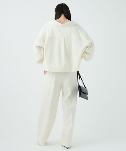 Chaos（カオス）の「Chaos(カオス)/ ◇金子綾さんYouTube紹介◇　バランサールームパンツ 【セットアップ可】（スラックス・レディース・チャコールグレー/アイボリー・38/36）」の7枚目の写真