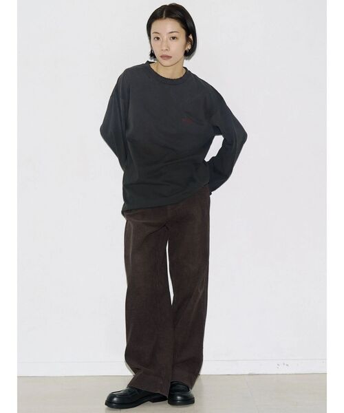 VEQUM（VEQUM）の「【VEQUM】LONG SLEEVE T SHIRT（Tシャツ/カットソー・レディース・ブラック/ホワイト/ブラウン・FREE）」の17枚目の写真