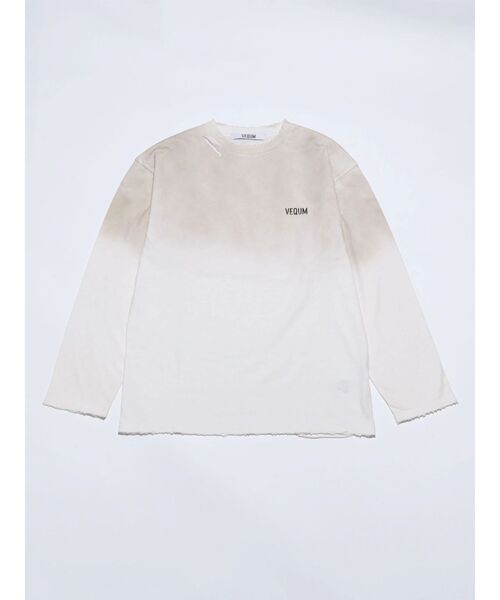 VEQUM（VEQUM）の「【VEQUM】LONG SLEEVE T SHIRT（Tシャツ/カットソー・レディース・ブラック/ホワイト/ブラウン・FREE）」の19枚目の写真