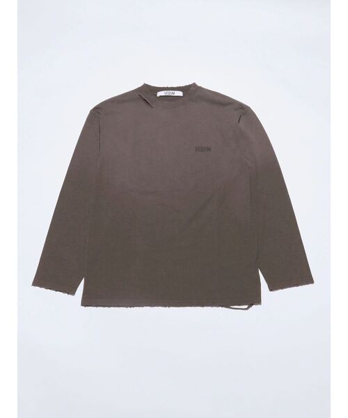 VEQUM（VEQUM）の「【VEQUM】LONG SLEEVE T SHIRT（Tシャツ/カットソー・レディース・ブラック/ホワイト/ブラウン・FREE）」の21枚目の写真