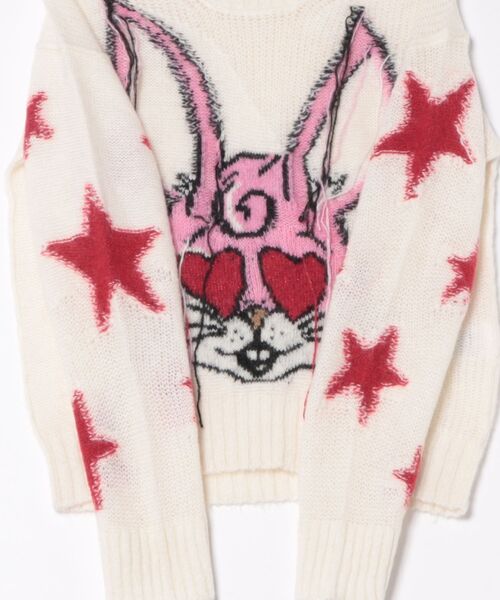 KENZO（ケンゾー）の「'KENZO Cartoon' へアリー ウール アルパカ ジャンパー（ニット/セーター・レディース・ベージュ系その他・X-SMALL/MEDIUM/SMALL）」の6枚目の写真