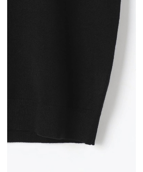 TRANS CONTINENTS(トランスコンチネンツ)の「TRANS CONTINENTS BIZニット Vネックベスト ブラック/グレー/ネイビー(ベスト・メンズ・チャコールグレー/ネイビー/ブラック・L/M/LL)」の8枚目の写真