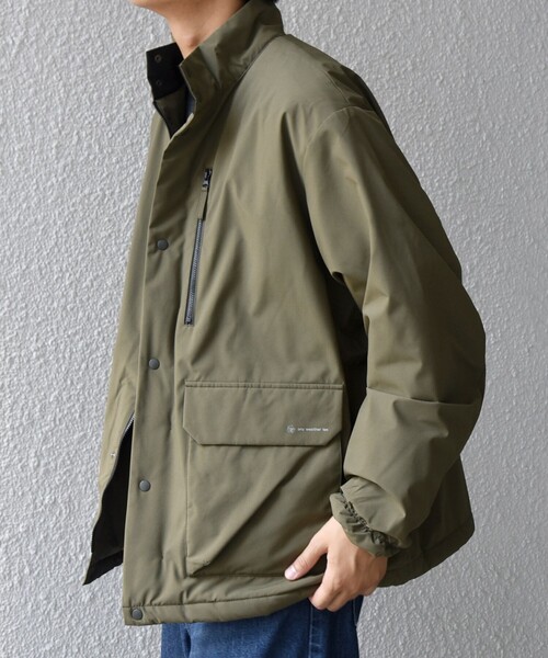 SHIPS any(シップス エニィ)の「SHIPS any:〈撥水/防風等〉多機能 中綿 2トーン スタンド ブルゾン 25AW◇(ブルゾン・メンズ・オリーブ/ブラック/ブルー/チャコールグレー・X-LARGE/LARGE/MEDIUM/SMALL)」の20枚目の写真