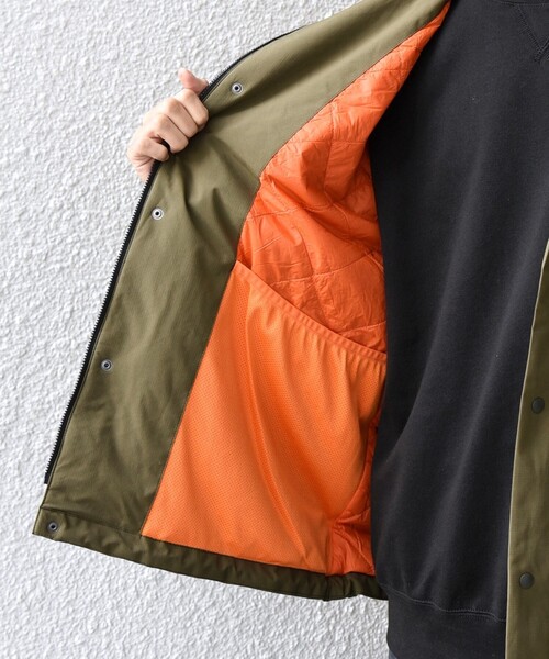 セール】SHIPS any:〈撥水/防風等〉多機能 中綿 2トーン