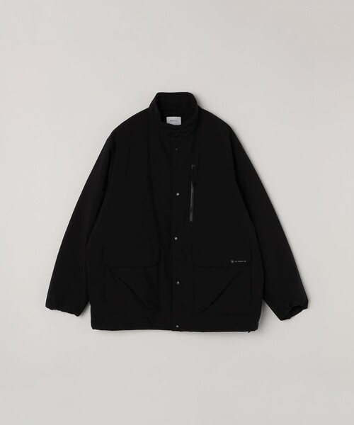 セール】SHIPS any:〈撥水/防風等〉多機能 中綿 2トーン スタンド