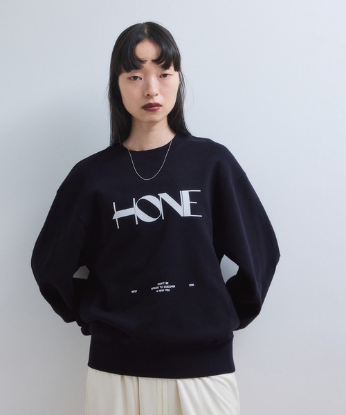 WEB限定】フロッキーロゴスウェット（スウェット）｜ADAM ET ROPE