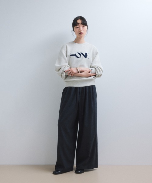 WEB限定】フロッキーロゴスウェット（スウェット）｜ADAM ET ROPE