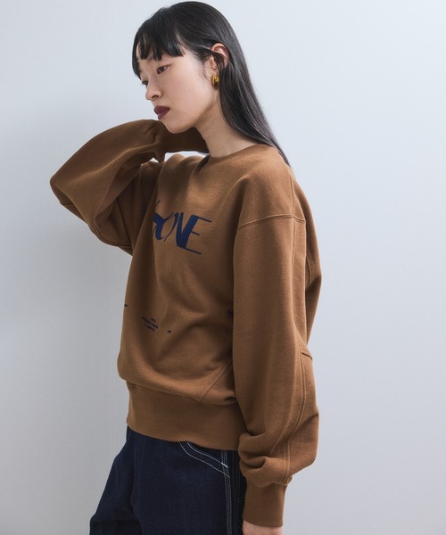 WEB限定】フロッキーロゴスウェット（スウェット）｜ADAM ET ROPE