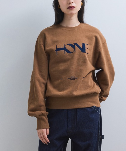 WEB限定】フロッキーロゴスウェット（スウェット）｜ADAM ET ROPE