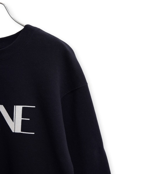 ADAM ET ROPE'(アダムエロペ)の「【WEB限定】フロッキーロゴスウェット(スウェット・レディース・オフホワイト/キャメル/ネイビー・FREE)」の22枚目の写真