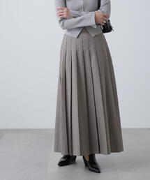◆プリーツロングスカート