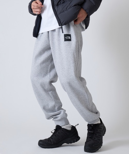 THE NORTH FACE（ザノースフェイス）の「【THE NORTH FACE】ボックスロゴテーパードジョガーパンツ FINE REGULAR TAPERED JOGGER（スウェットパンツ・メンズ・ブラック/グレー・L/M/S/XS）」の8枚目の写真