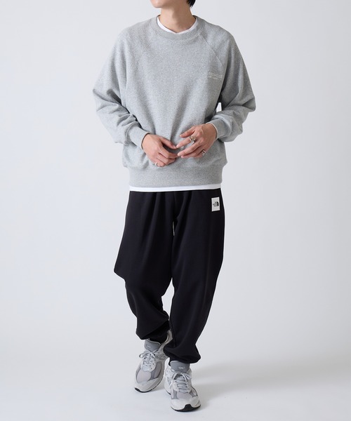 THE NORTH FACE（ザノースフェイス）の「【THE NORTH FACE】ボックスロゴテーパードジョガーパンツ FINE REGULAR TAPERED JOGGER（スウェットパンツ・メンズ・ブラック/グレー・L/M/S/XS）」の7枚目の写真