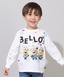 BABYDOLL（ベビードール）の「親子お揃い ミニオン ペイント風ロンT 0999K（Tシャツ/カットソー・キッズ）」