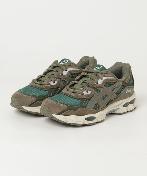 ASICS（アシックス）の「GEL-NYC / ゲルエヌワイシー（スニーカー・メンズ・グリーン系その他・28/26/29/27/25/24.5/23/25.5/24/28.5/26.5/27.5/23.5）」の2枚目の写真