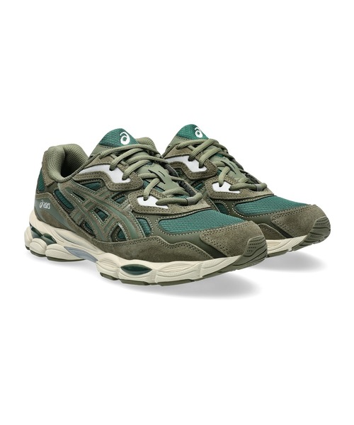 ASICS GEL スニーカー シルバー グリーン GEL-NYC / ゲルエヌワイシー（スニーカー）｜ASICS（アシックス）の