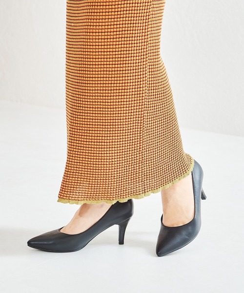 31 Sons de mode(トランテアン ソン ドゥ モード)の「跳べるパンプス ポインテッドトゥヒール/R-3201(パンプス・レディース・レッド/ブラック系その他3/グレー/ブラック・35/36/37/39/34/38/40/41/42/33/43)」の2枚目の写真