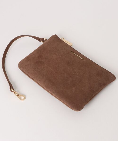 CHARLES & KEITH(チャールズ & キース)の「Adalyn アダリン ホーボーバッグ(ショルダーバッグ・レディース・モカ/レディッシュグレー・L)」の6枚目の写真