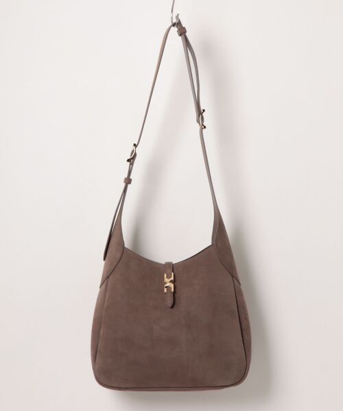 CHARLES & KEITH(チャールズ & キース)の「Adalyn アダリン ホーボーバッグ(ショルダーバッグ・レディース・モカ/レディッシュグレー・L)」の21枚目の写真