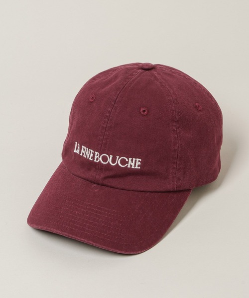 A part by（アパートバイ）の「【LA FINE BOUCHEコラボ】ロゴキャップ（キャップ・レディース・ブラウン/ネイビー/ボルドー・FREE）」の6枚目の写真