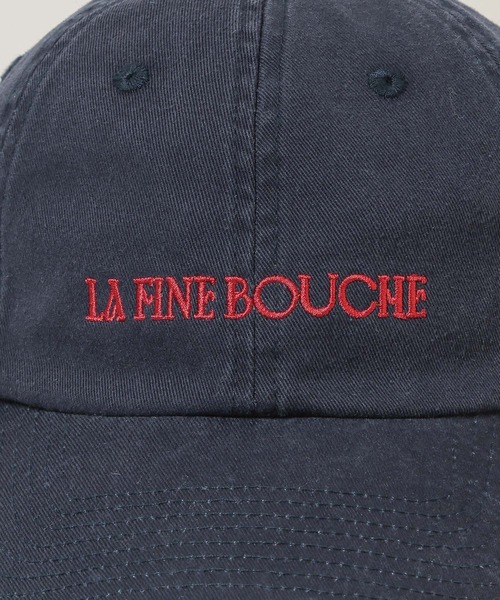A part by（アパートバイ）の「【LA FINE BOUCHEコラボ】ロゴキャップ（キャップ・レディース・ブラウン/ネイビー/ボルドー・FREE）」の9枚目の写真