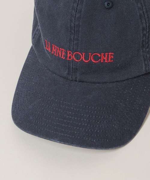 A part by(アパートバイ)の「【LA FINE BOUCHEコラボ】ロゴキャップ(キャップ・レディース・ブラウン/ネイビー/ボルドー・FREE)」の14枚目の写真