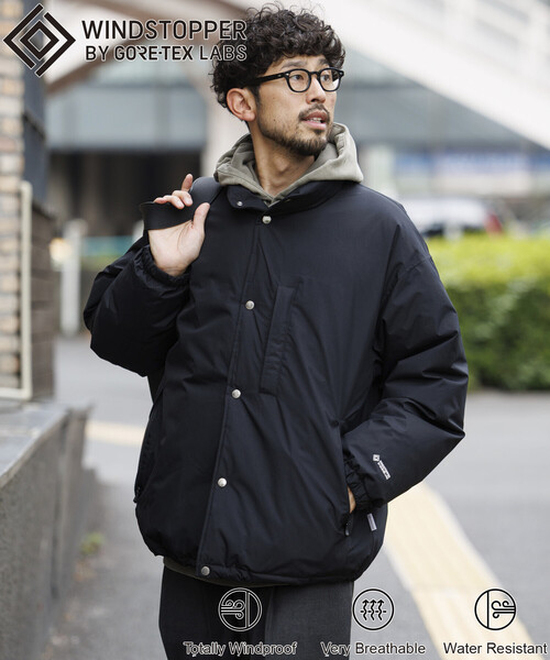 セール】+phenix/プラスフェニックス 別注 GORE-TEX WINDSTOPPER SNAP