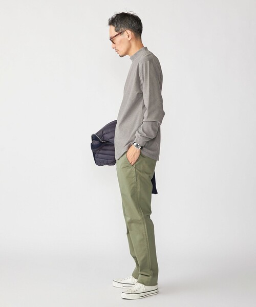SHIPS(シップス)の「SHIPS: ソフト スムース ロングスリーブ(Tシャツ/カットソー・メンズ・ネイビー/ライトグレー/ブラック/オフホワイト・SMALL/MEDIUM/LARGE/X-LARGE)」の8枚目の写真