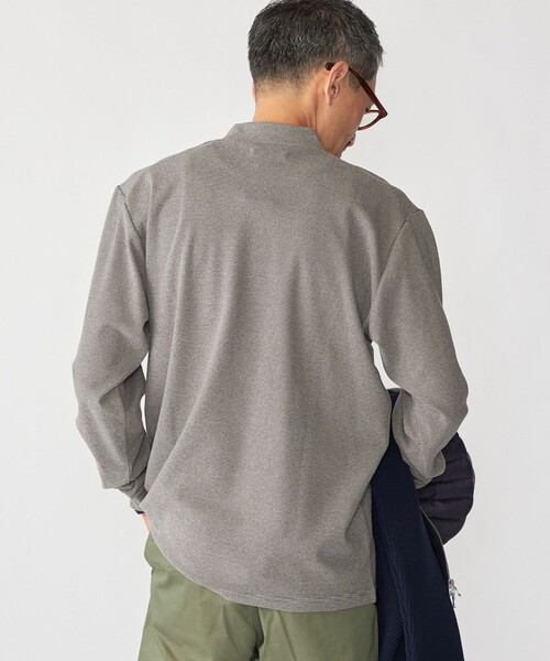 SHIPS(シップス)の「SHIPS: ソフト スムース ロングスリーブ(Tシャツ/カットソー・メンズ・ネイビー/ライトグレー/ブラック/オフホワイト・SMALL/MEDIUM/LARGE/X-LARGE)」の13枚目の写真