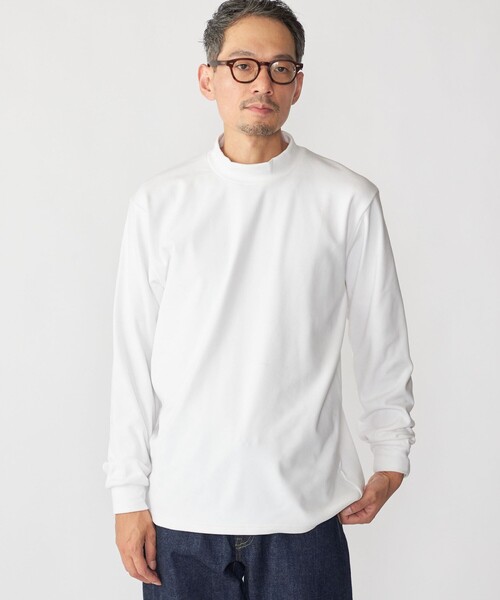 SHIPS(シップス)の「SHIPS: ソフト スムース ロングスリーブ(Tシャツ/カットソー・メンズ・ネイビー/ライトグレー/ブラック/オフホワイト・SMALL/MEDIUM/LARGE/X-LARGE)」の15枚目の写真