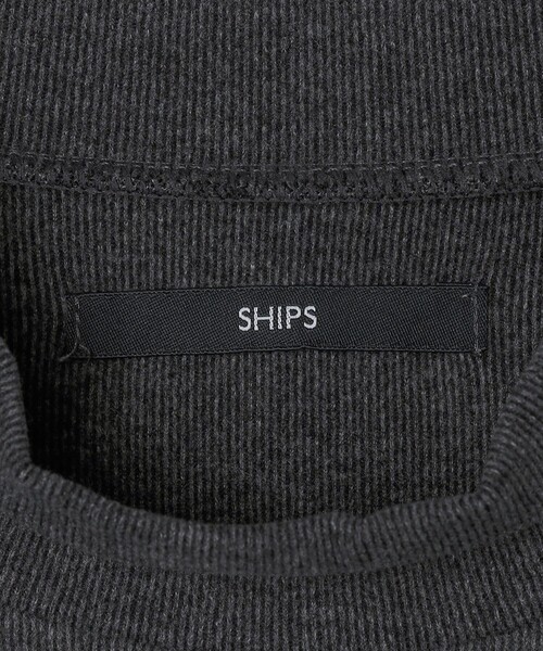 SHIPS(シップス)の「SHIPS: ソフト スムース ロングスリーブ(Tシャツ/カットソー・メンズ・ネイビー/ライトグレー/ブラック/オフホワイト・SMALL/MEDIUM/LARGE/X-LARGE)」の19枚目の写真