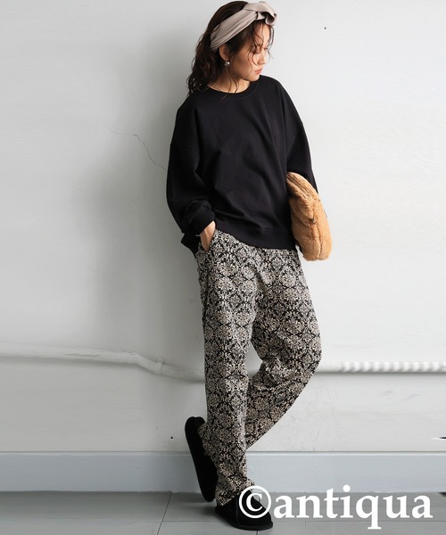 antiqua(アンティカ)の「ルームウェア(ルームウェア/パジャマ・レディース・その他1/その他2/ストライプ/ドット・ONESIZE)」の2枚目の写真