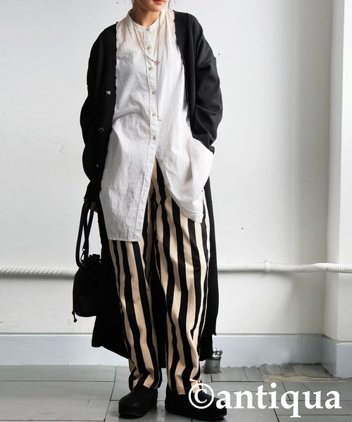 antiqua(アンティカ)の「ルームウェア(ルームウェア/パジャマ・レディース・その他1/その他2/ストライプ/ドット・ONESIZE)」の3枚目の写真