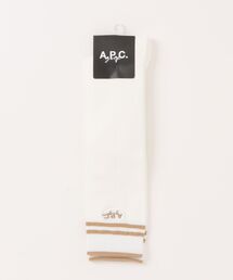 A.P.C. GOLF（アー・ペー・セー ゴルフ）の「Fleur Knee Socks（ソックス/靴下）」