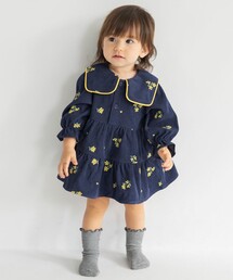 BRANSHES（ブランシェス）の「【おそろい】きんもくせい刺繍トップス＆ボトムスセット（その他ベビーウェア）」