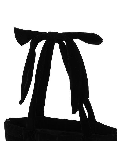 WILLSELECTION（ウィルセレクション）の「ショルダーリボンベロアトート（トートバッグ・レディース・ボルドー/ブラック・FREE）」の21枚目の写真
