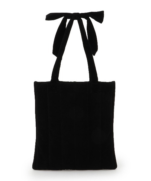 WILLSELECTION（ウィルセレクション）の「ショルダーリボンベロアトート（トートバッグ・レディース・ボルドー/ブラック・FREE）」の6枚目の写真