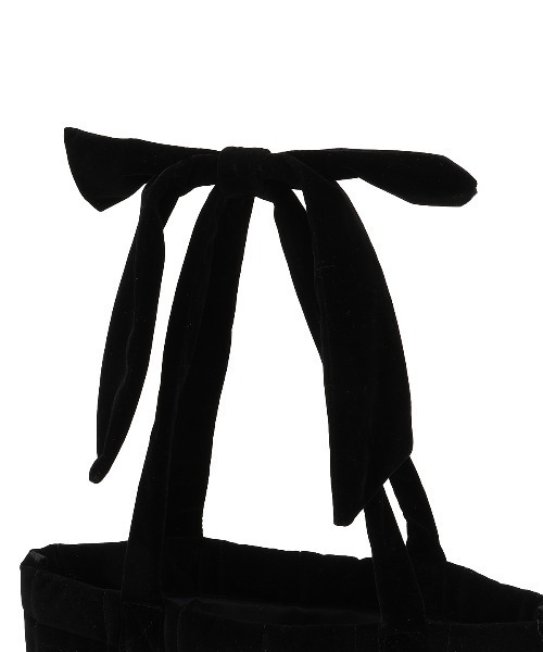 WILLSELECTION（ウィルセレクション）の「ショルダーリボンベロアトート（トートバッグ・レディース・ボルドー/ブラック・FREE）」の8枚目の写真