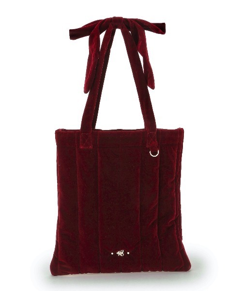 WILLSELECTION（ウィルセレクション）の「ショルダーリボンベロアトート（トートバッグ・レディース・ボルドー/ブラック・FREE）」の11枚目の写真