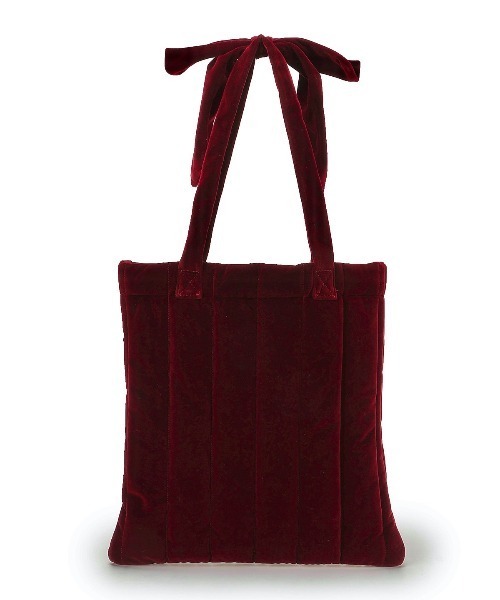 WILLSELECTION（ウィルセレクション）の「ショルダーリボンベロアトート（トートバッグ・レディース・ボルドー/ブラック・FREE）」の13枚目の写真