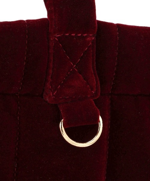 WILLSELECTION（ウィルセレクション）の「ショルダーリボンベロアトート（トートバッグ・レディース・ボルドー/ブラック・FREE）」の17枚目の写真