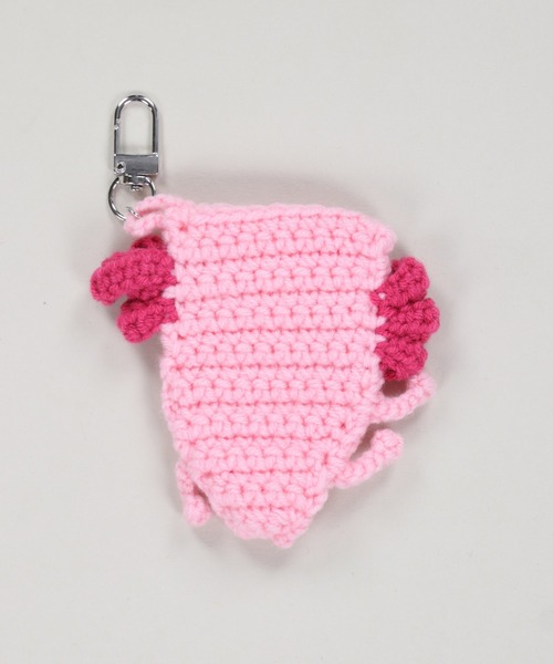 SPINNS（スピンズ）の「ニットリップケース/小物入れ/アニマル（ポーチ・レディース・A/B・ONESIZE）」の4枚目の写真