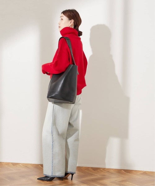 ISLAND TIDES（アイランドタイド）の「《追加》【ISLAND TIDES/アイランドタイド】ラムズウールタートルネック（ニット/セーター・レディース・ブラック/ブラウン/レッド・34）」の17枚目の写真