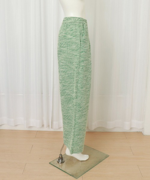 Miniministore(ミニミニストア)の「ワイドパンツ レディース(スウェットパンツ・レディース・ブラック/ベージュ/グリーン/スモークピンク・L/M)」の20枚目の写真