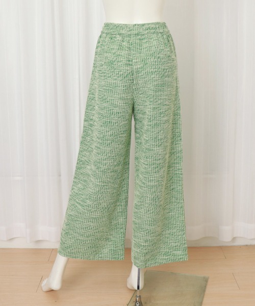 Miniministore(ミニミニストア)の「ワイドパンツ レディース(スウェットパンツ・レディース・ブラック/ベージュ/グリーン/スモークピンク・L/M)」の21枚目の写真