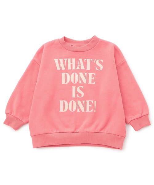 BREEZE（ブリーズ）の「【WEB限定/あったか】裏起毛ロゴトレーナー_ジュニア対応（スウェット・キッズ・ブラック/サックスブルー/ピンク/ベージュ/イエロー/パープル/チャコール/ミント・90/100/110/120/130/140/150/160）」の8枚目の写真