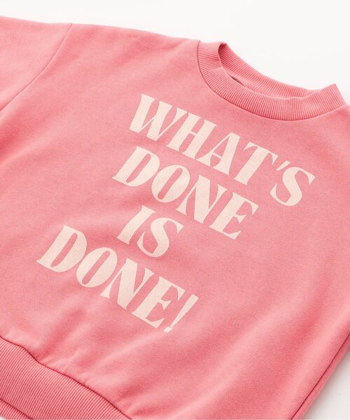 BREEZE（ブリーズ）の「【WEB限定/あったか】裏起毛ロゴトレーナー_ジュニア対応（スウェット・キッズ・ブラック/サックスブルー/ピンク/ベージュ/イエロー/パープル/チャコール/ミント・90/100/110/120/130/140/150/160）」の20枚目の写真