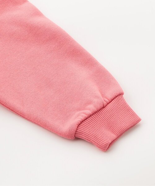 BREEZE（ブリーズ）の「【WEB限定/あったか】裏起毛ロゴトレーナー_ジュニア対応（スウェット・キッズ・ブラック/サックスブルー/ピンク/ベージュ/イエロー/パープル/チャコール/ミント・90/100/110/120/130/140/150/160）」の19枚目の写真