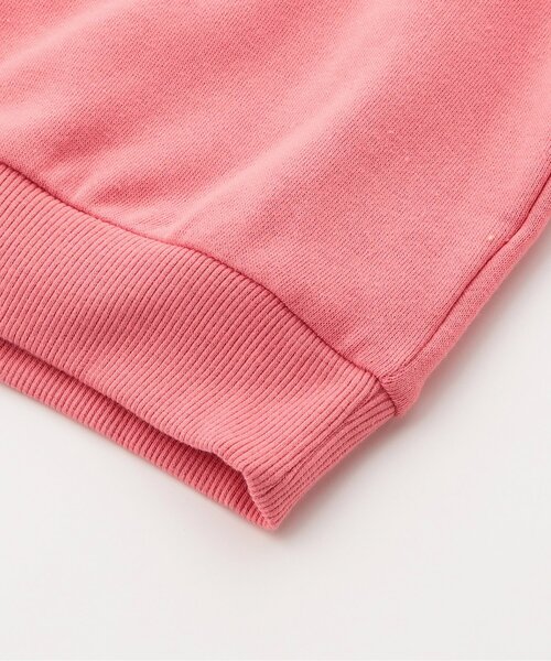 BREEZE（ブリーズ）の「【WEB限定/あったか】裏起毛ロゴトレーナー_ジュニア対応（スウェット・キッズ・ブラック/サックスブルー/ピンク/ベージュ/イエロー/パープル/チャコール/ミント・90/100/110/120/130/140/150/160）」の17枚目の写真