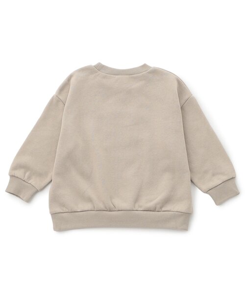 BREEZE（ブリーズ）の「【WEB限定/あったか】裏起毛ロゴトレーナー_ジュニア対応（スウェット・キッズ・ブラック/サックスブルー/ピンク/ベージュ/イエロー/パープル/チャコール/ミント・90/100/110/120/130/140/150/160）」の16枚目の写真